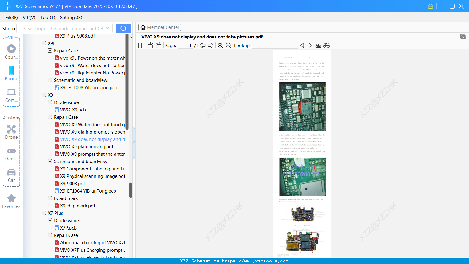 VIVO X9 Does Not Display And Does Not Take Pictures